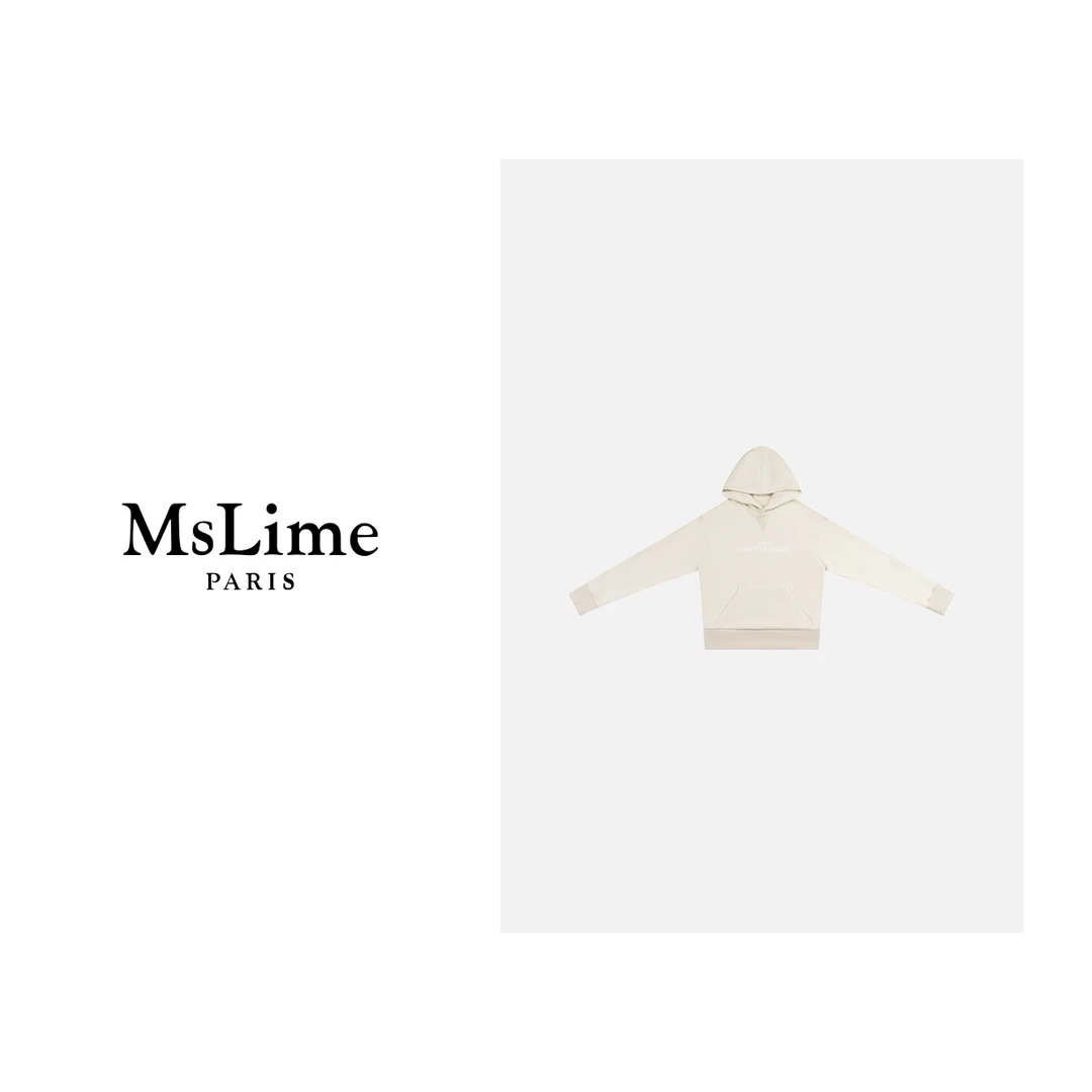 王嬛嬛MsLime24年新款时尚休闲气质百搭卫衣HC2C1865