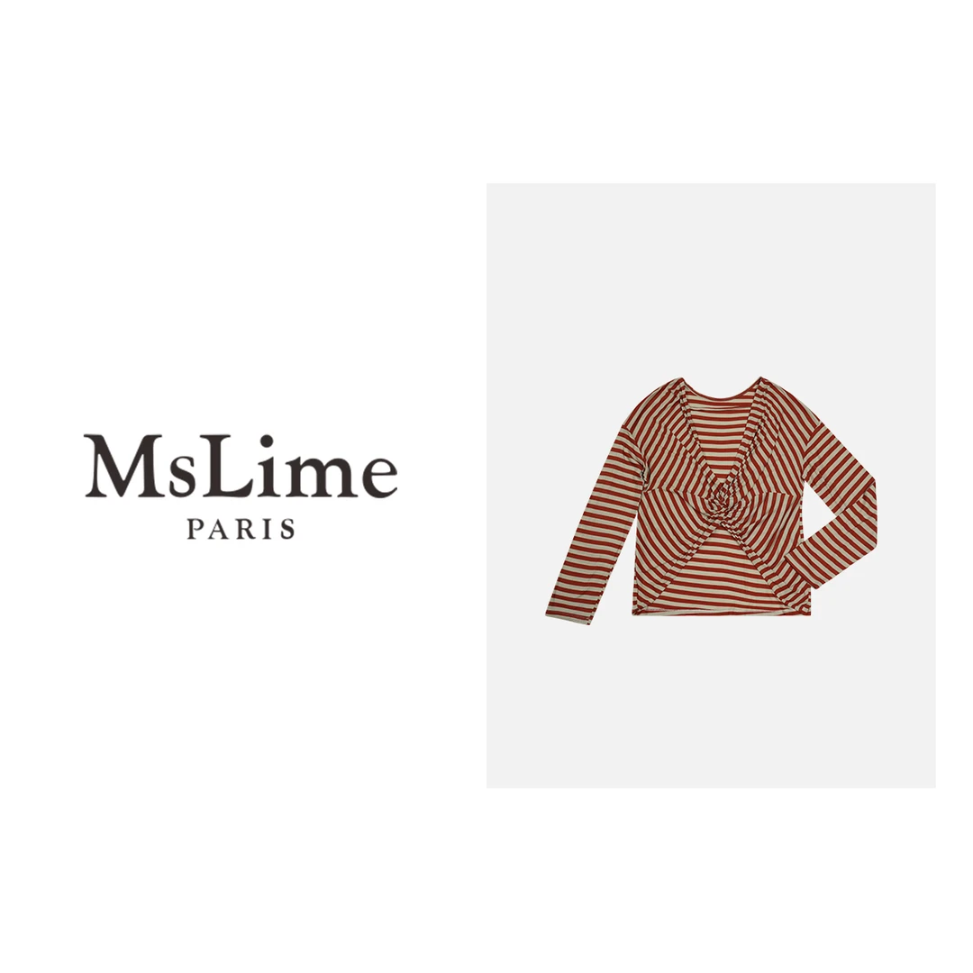 王嬛嬛MsLime24年新款时尚休闲气质毛针织衫 HC2B1173