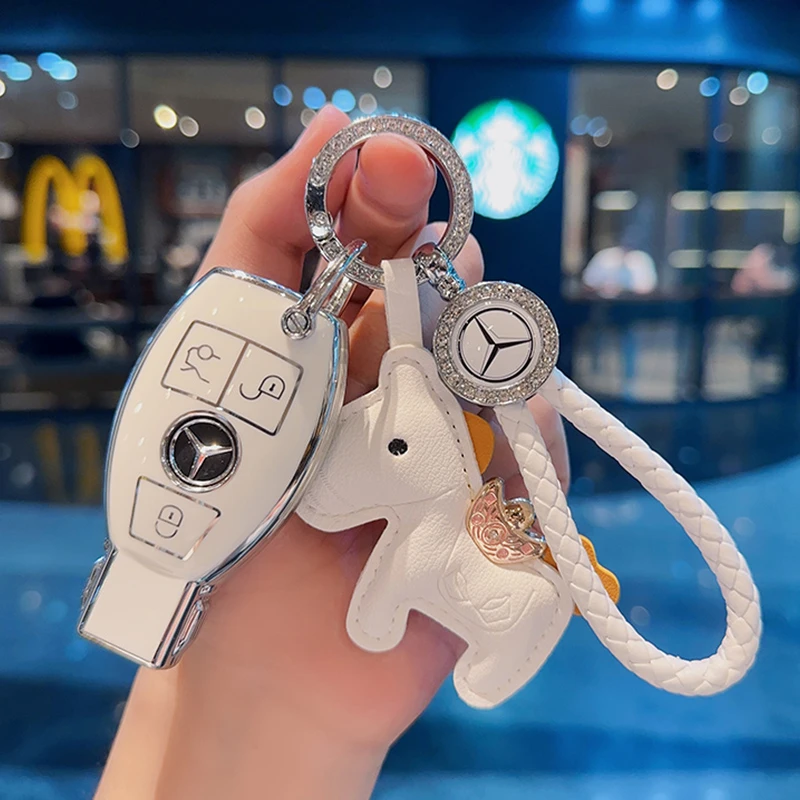 奔驰c180l钥匙套c级c200l全包c260l扣e级e200l车glc260壳s级s320l