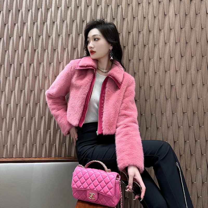 格润雅「甜心」时尚气质短外套2025春季时髦洋气温柔风韩系小众女装