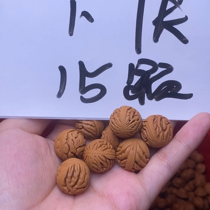 桃核吊坠王**奶秦岭龙纹桃核3