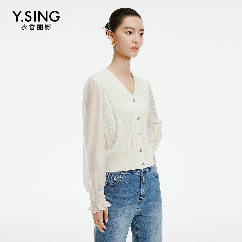 【李易行】6089衣香丽影新款毛针织衫YMS31308101