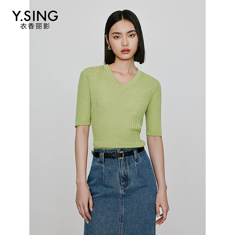 【品牌折扣】衣香丽影新款套头衫13022901142