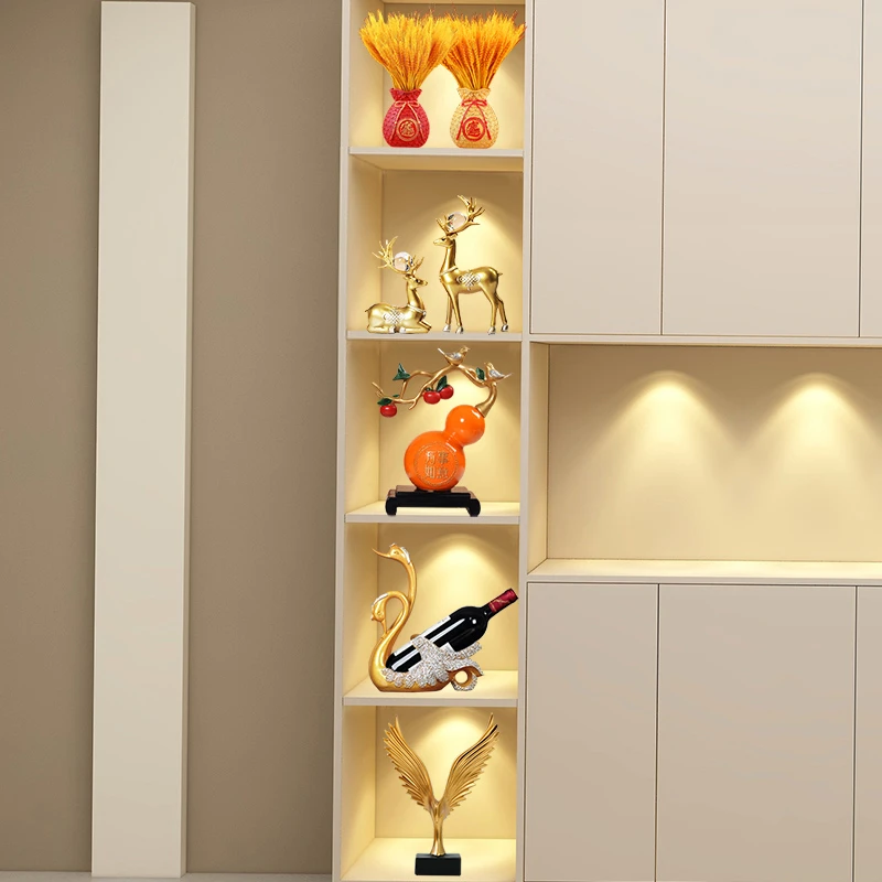 高颜值搭配套装家居客厅酒柜电视柜软装摆件隔断柜博古架送礼百搭