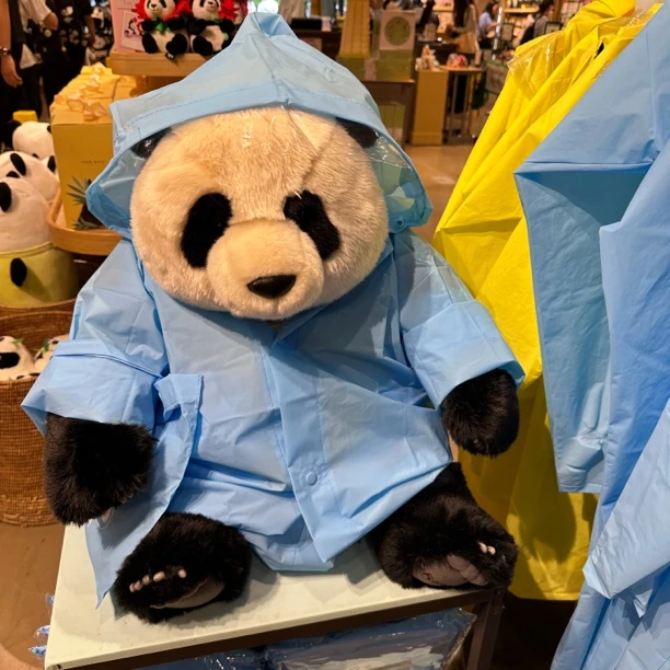 爱宝乐园福宝蓝色雨衣