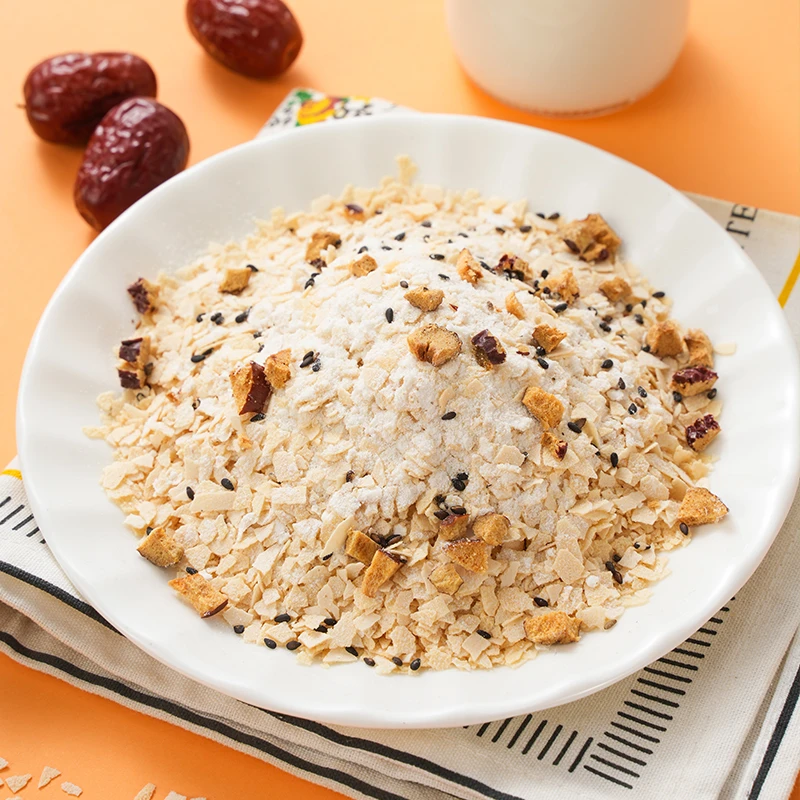 椰奶益生菌麦片单身早餐营养奶香燕麦片即食冲泡方便老年健康营养