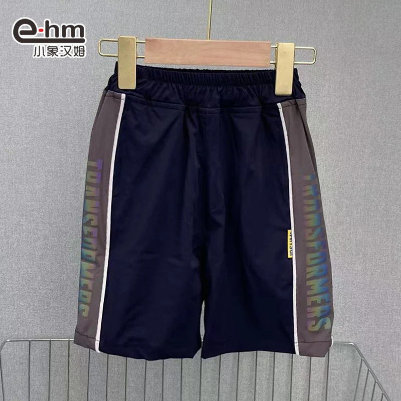 HX3111 童装男童短裤夏天薄款儿童休闲中裤夏装新款大童裤子洋气