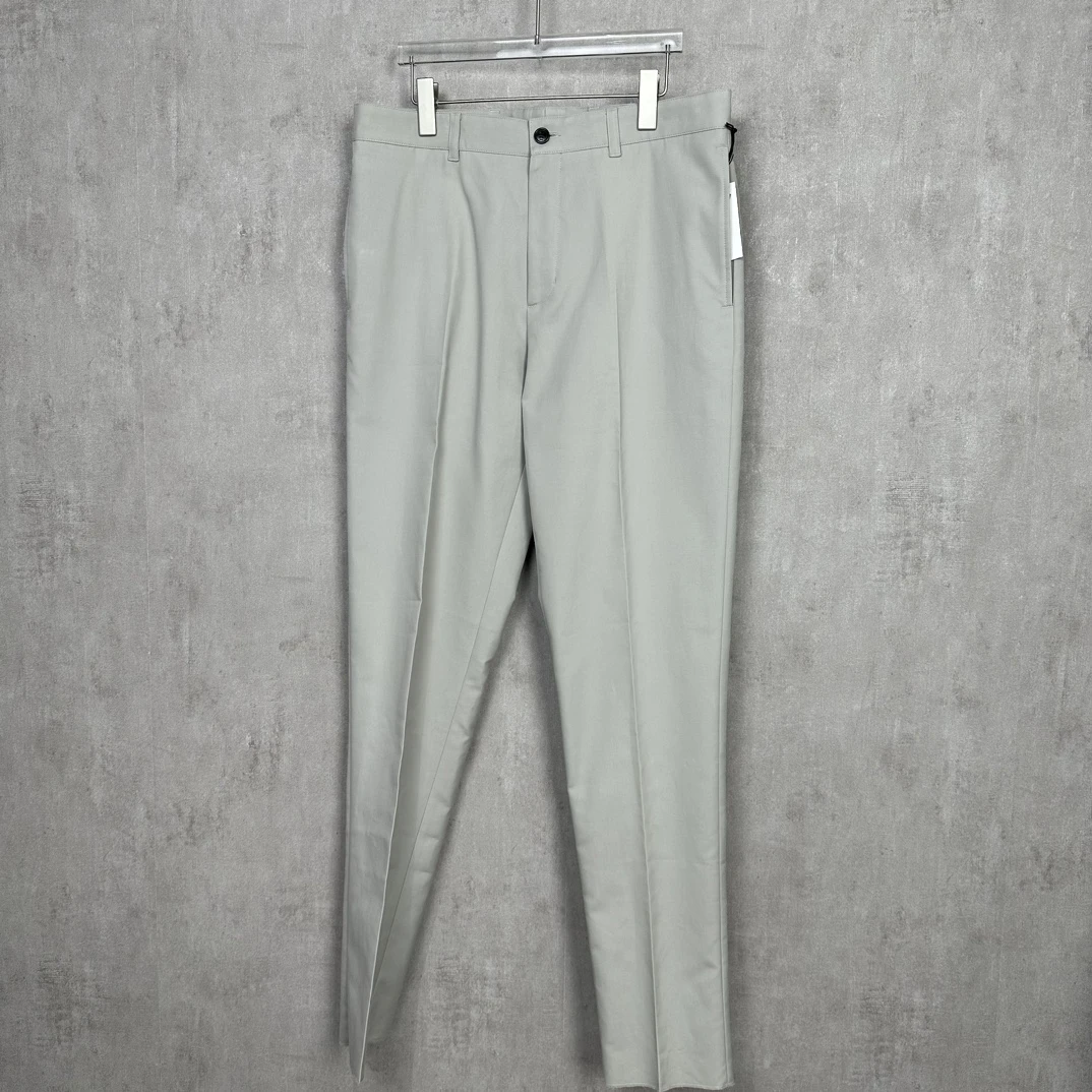 全新未使用 DIOR/迪奥 男士灰色休闲裤舒适休闲商务百搭款 124814