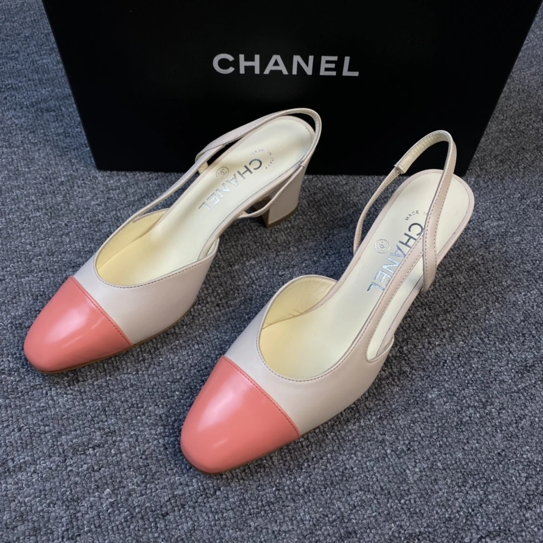 未使用 Chanel/香奈儿 女鞋凉鞋真皮高跟鞋114599