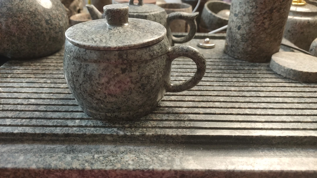 真达内蒙真达中华麦饭石水杯茶杯子净一体盖杯150毫升