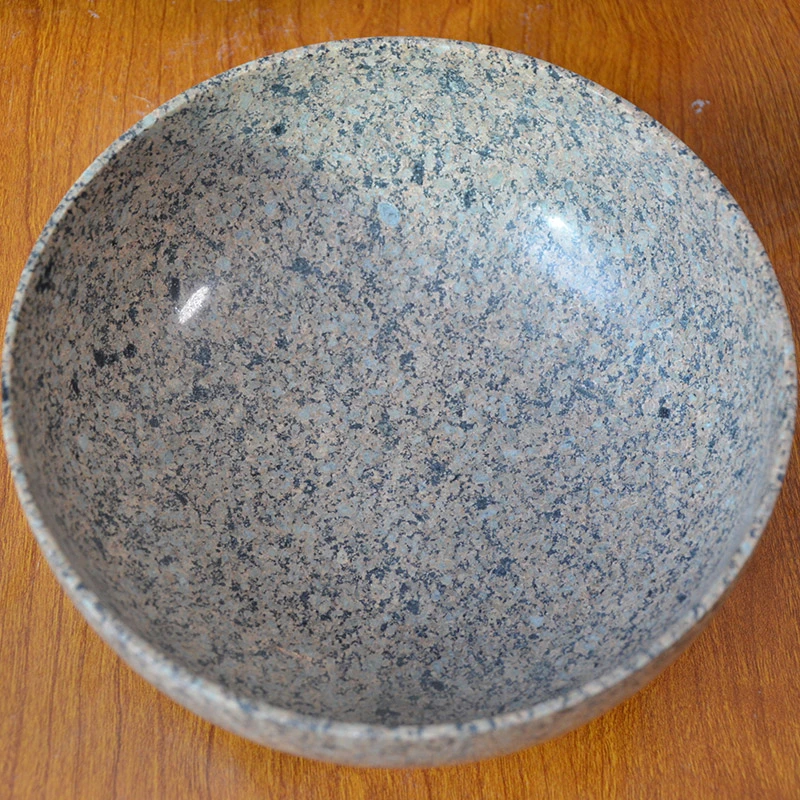 真达特大19*7.5cm中华麦饭石碗养生碗面碗饭碗家用汤碗中式碗大碗