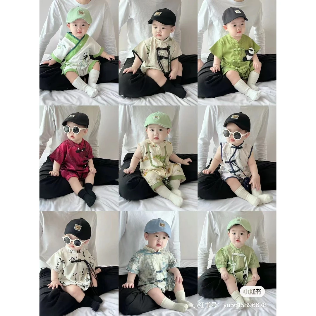 B（201-400）男童韩版外套组合亲子春夏