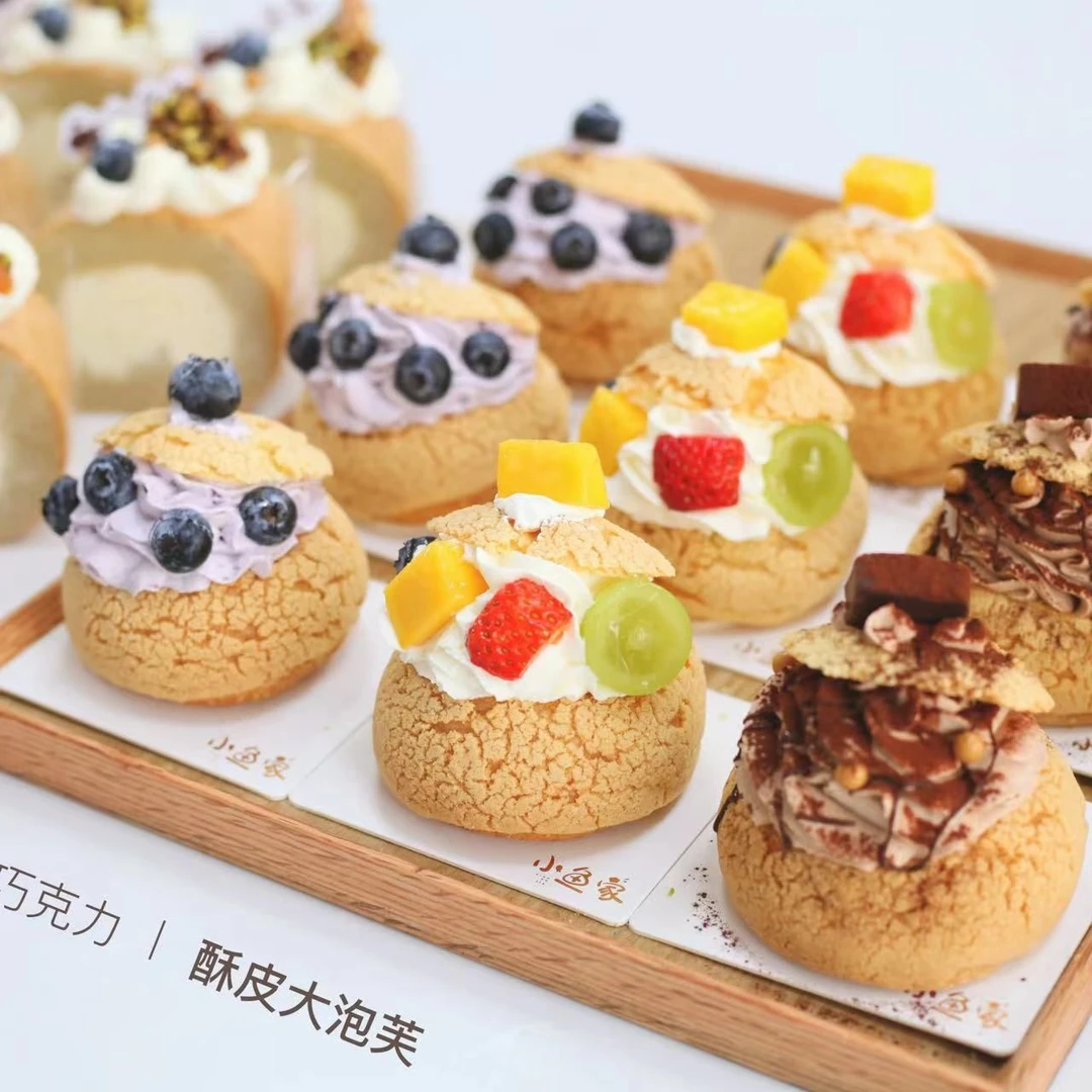 酥皮大泡芙和冰淇淋小泡芙线上课（安卓专用）