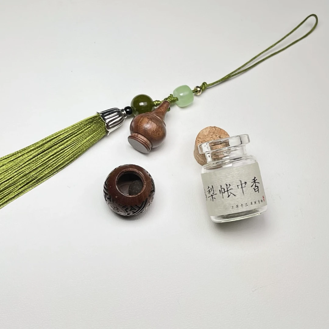 【麦子家族】花梨木车挂包挂挂件吊坠百搭经典礼物送礼D0118