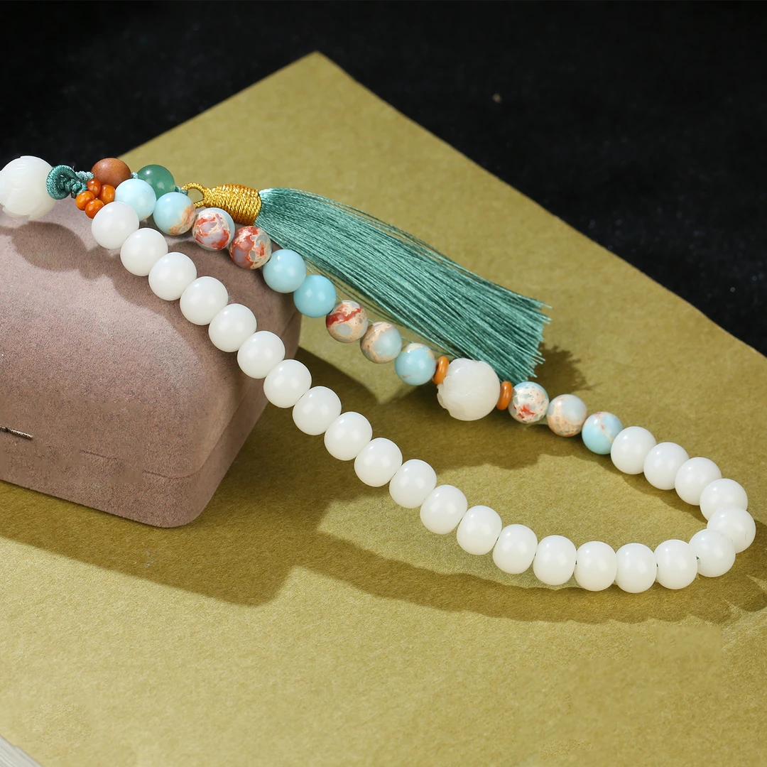 HW【麦子家族春季特惠】白玉菩提多用途挂件手机挂包挂百搭MZ108