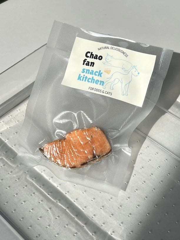 宠物零食【精切三文鱼冻干】美毛补充鱼油猫狗零食配餐训练零食