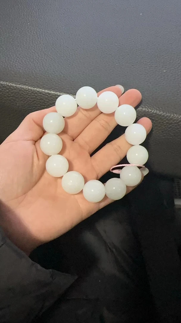 和田玉羊脂白手串