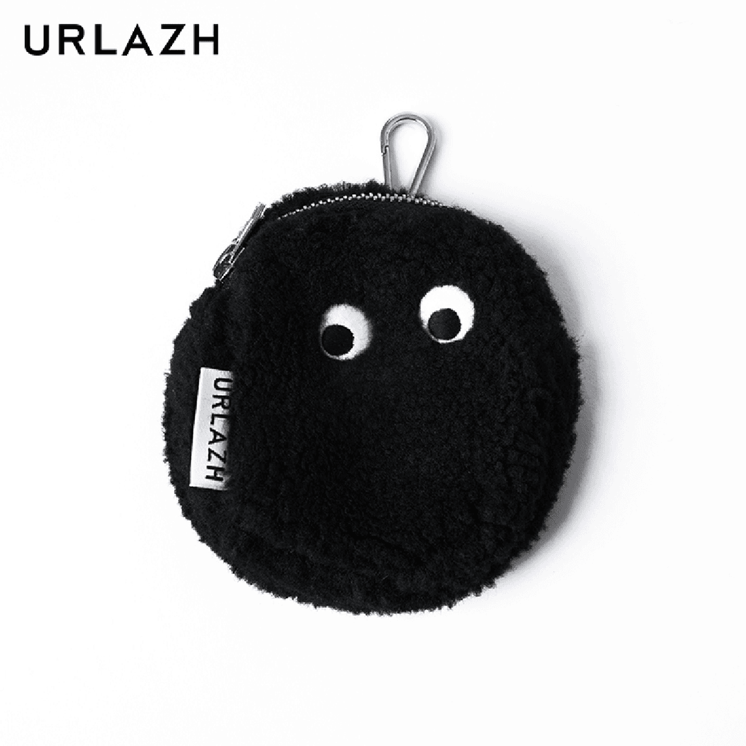 【赠品 勿拍】URLAZH有兰黑色可爱毛毛收纳包VM4BA01