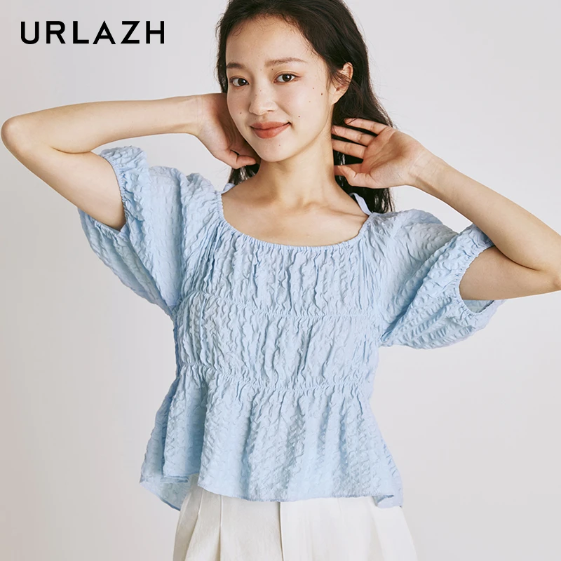 URLAZH有兰复古气质法式短款上衣女LM2SY08
