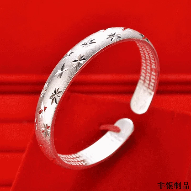 28g满天星实心古法开口可调节心经时尚新款挂饰