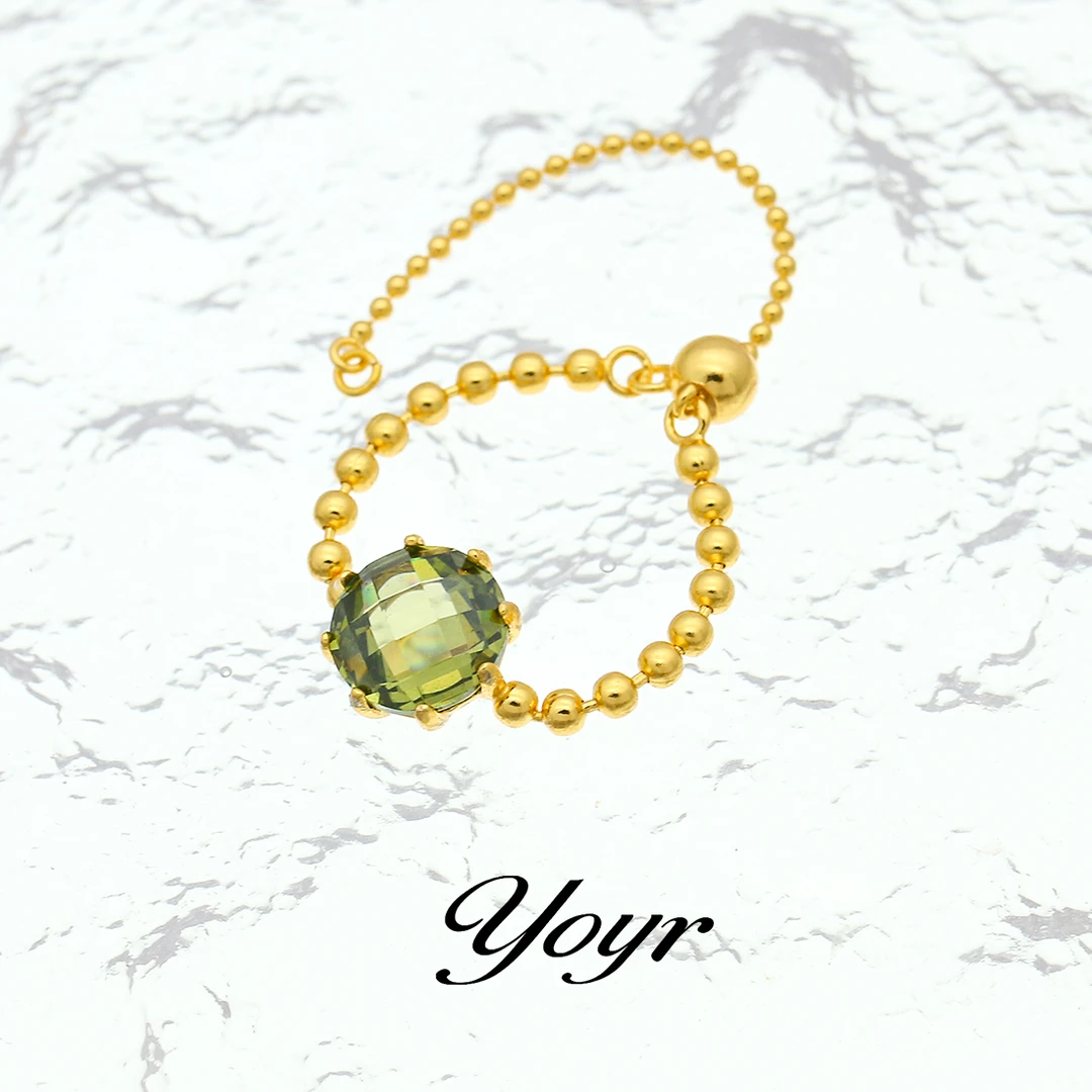 YOYR 925银戒指 仙踪戒指 ins轻奢小众精致高级感可调节气质指环