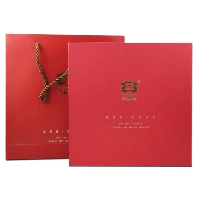 大益茶 357克单饼通用包装空礼盒 （不包含茶叶）