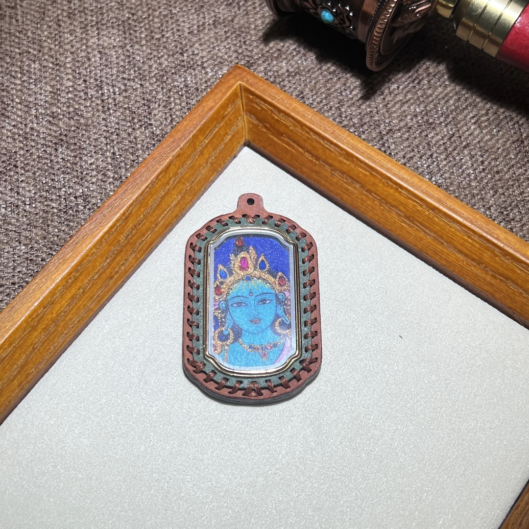 扶摇臻选 | 绿度母宝石沙画唐卡