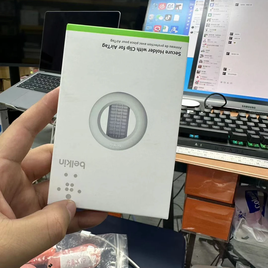 准新品 Belkin/贝尔金 贝尔金airtag保护套宠物支架携带方便