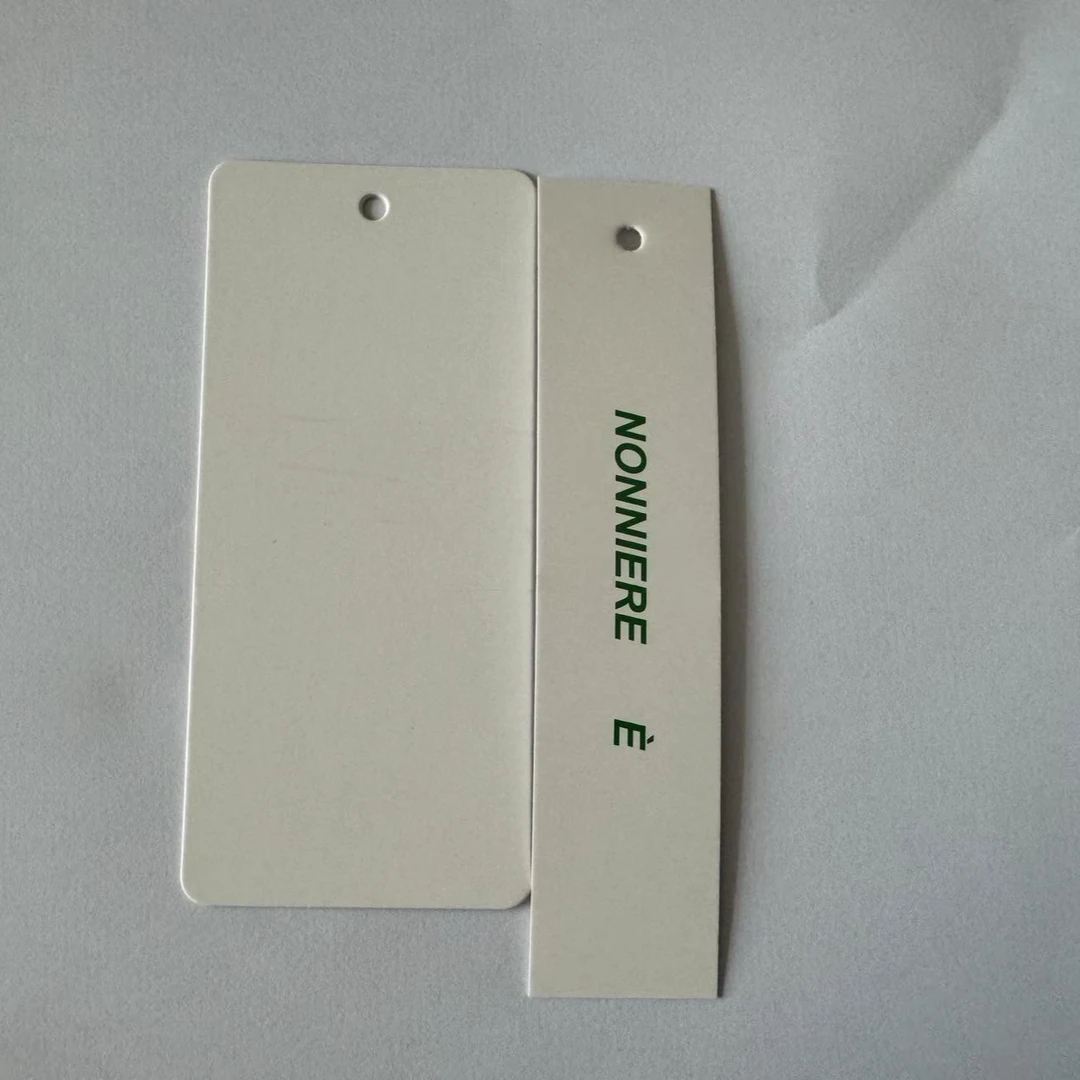 NONNIERE衣服吊牌两张/套纸质吊牌