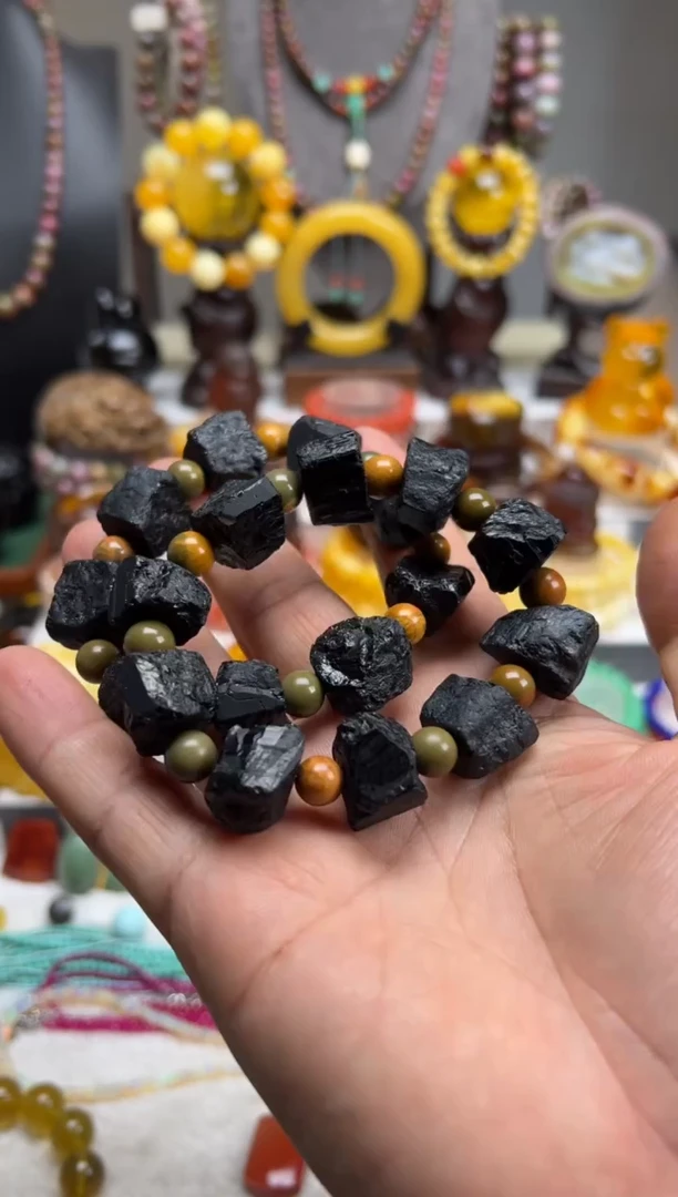 【闪购商品】碧玺珠宝奇石未镶嵌多样发一件/无证书/手串