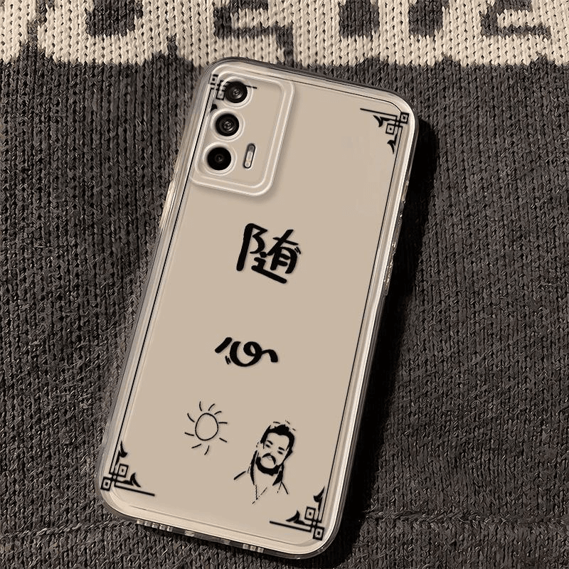 Realme真我GTNeo2T网红新款不良随心透明手机壳高级感国风卡通软