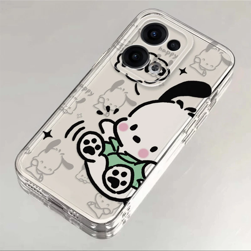 oppoReno13手机壳网红绿衣恰帕狗不发黄的透明壳不沾指纹保护套