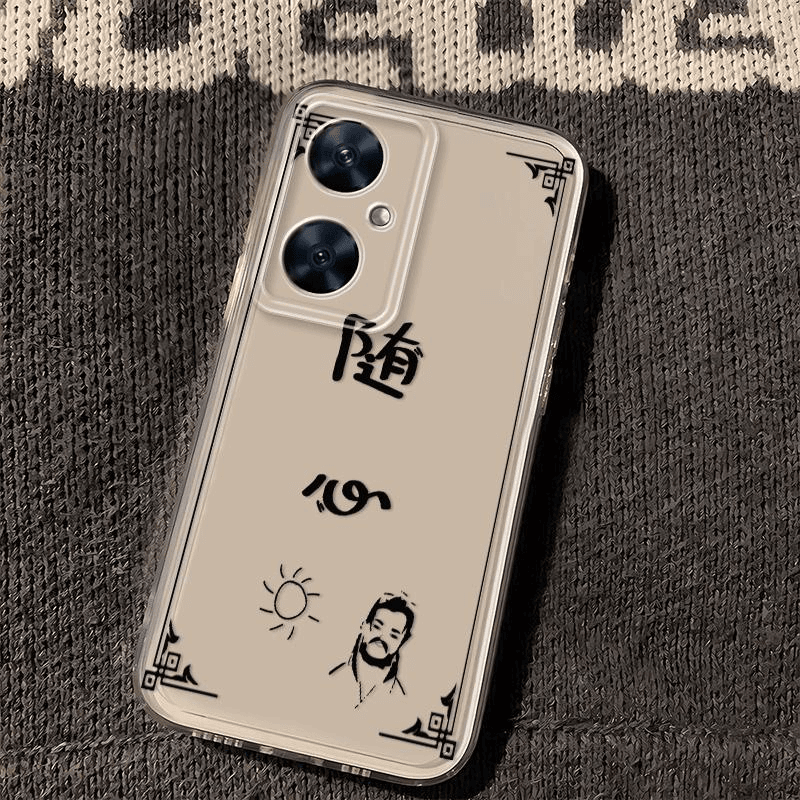 华为畅享60pro网红新款不良随心透明手机壳高级感国风卡通软硅胶