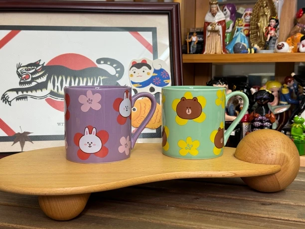 微瑕布朗熊咖啡杯可爱牛奶杯