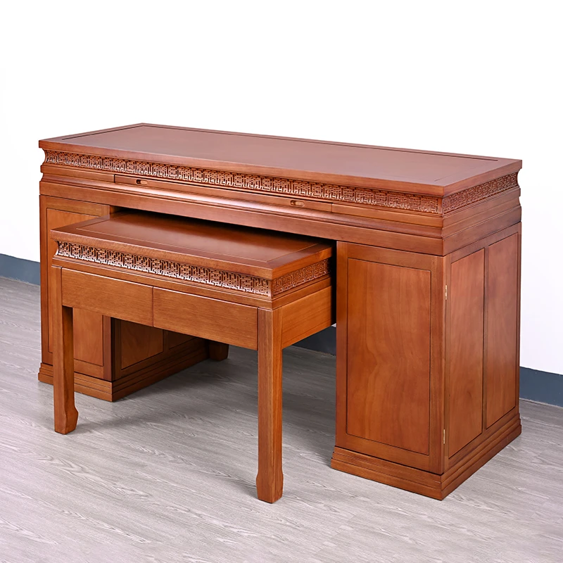 中式全实木桌子家居客厅桌