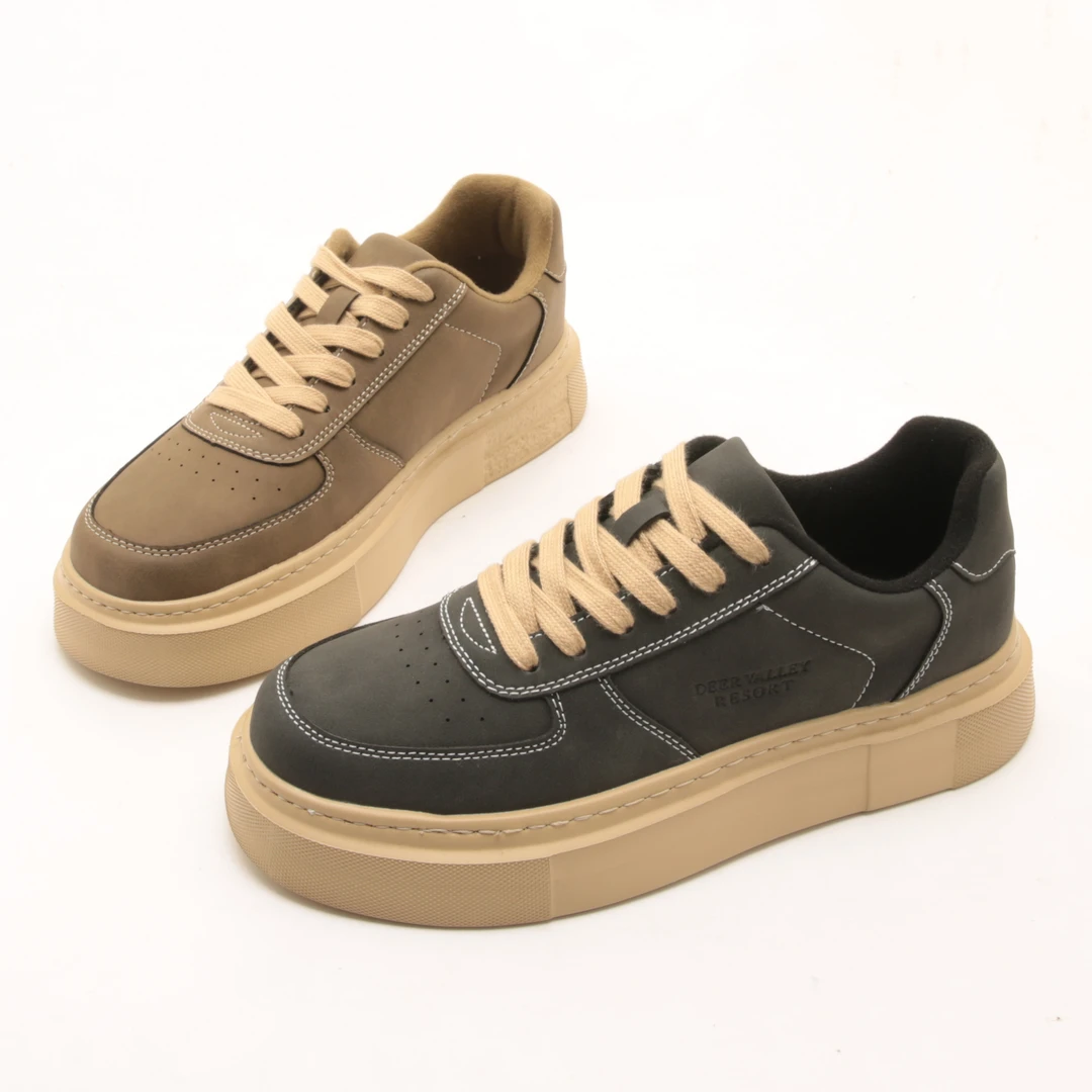 4693秋冬新款百搭潮鞋板鞋时尚轻便厚底潮流男士运动休闲鞋