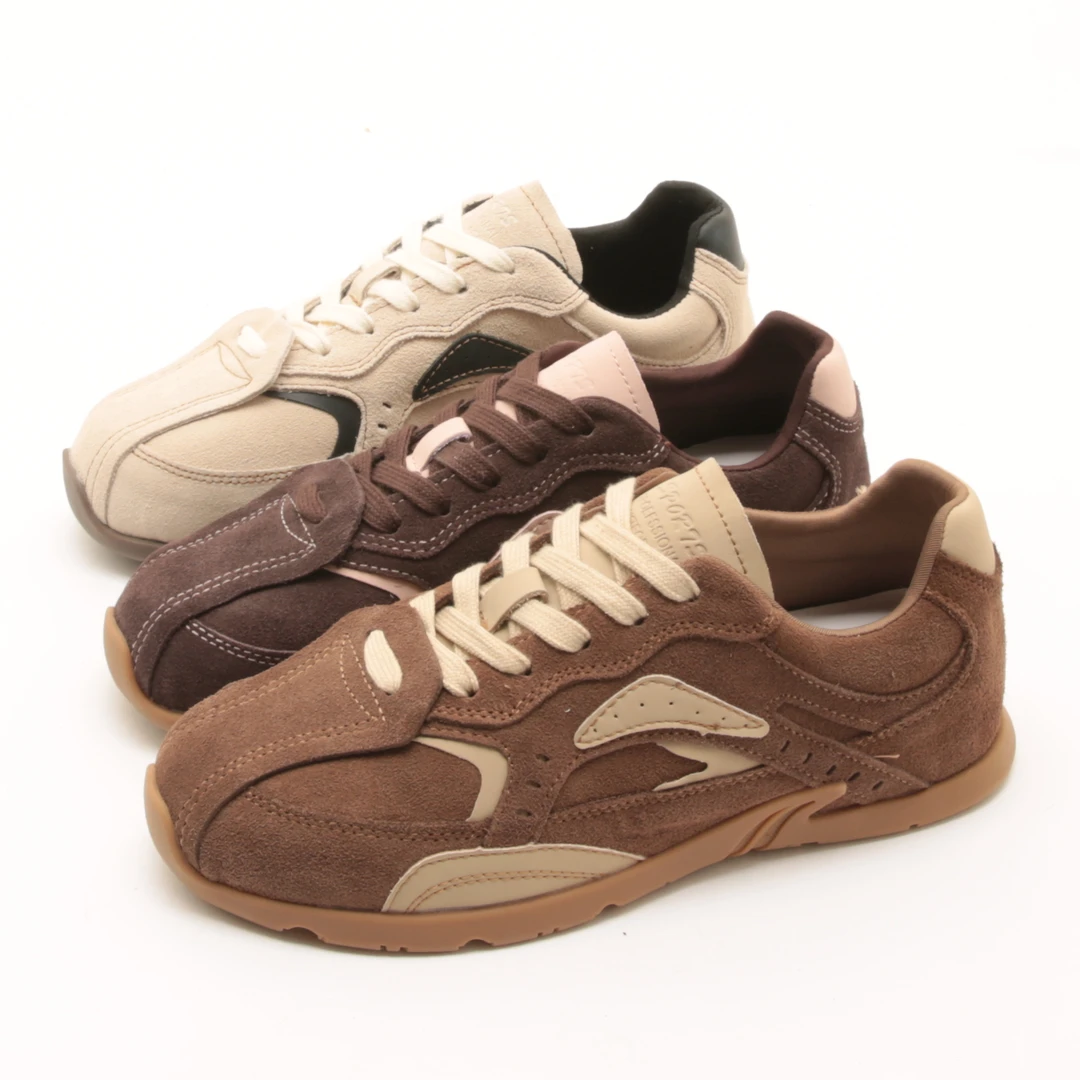 4947德迅鞋女鞋款新款秋冬爆款小白鞋复古平底阿甘鞋休闲运动板鞋