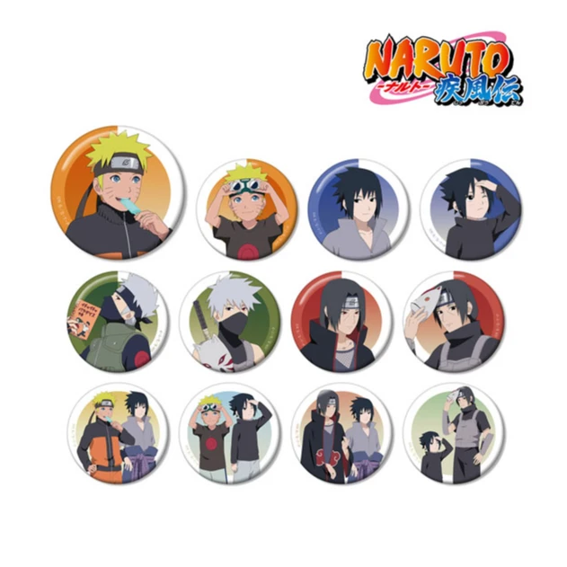 【拆盒】火影忍者过去与现在吧唧 徽章盲盒  直播代拆