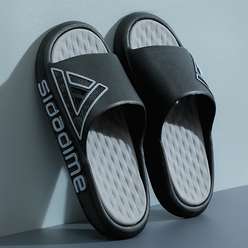 男士拖鞋夏季2025新款室内防滑厚底外穿户外居家防臭一字凉拖鞋男