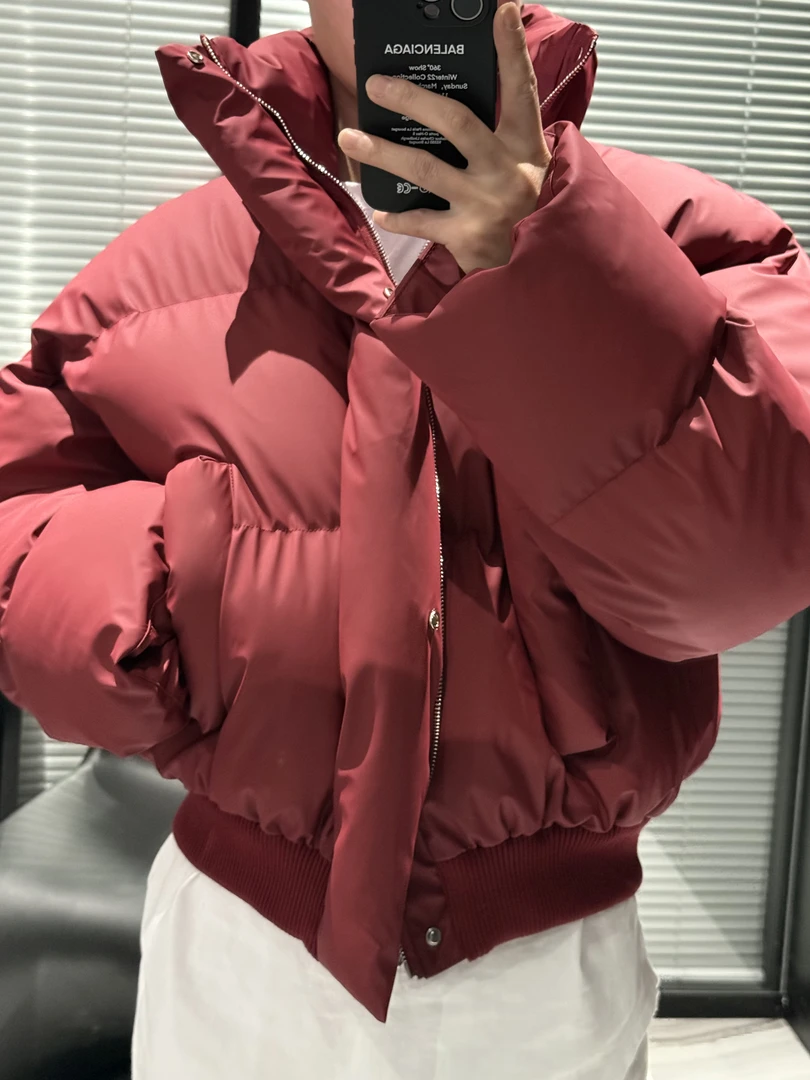 尚锋男装M301冬季新款美式高街飞行员加厚保暖时尚休闲面包棉服