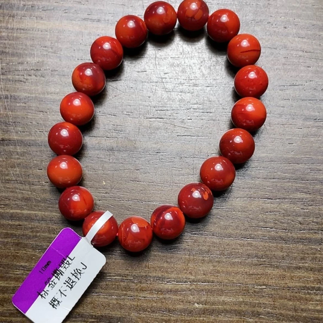 【闪购商品】南红玛瑙手串10未镶嵌晨****1