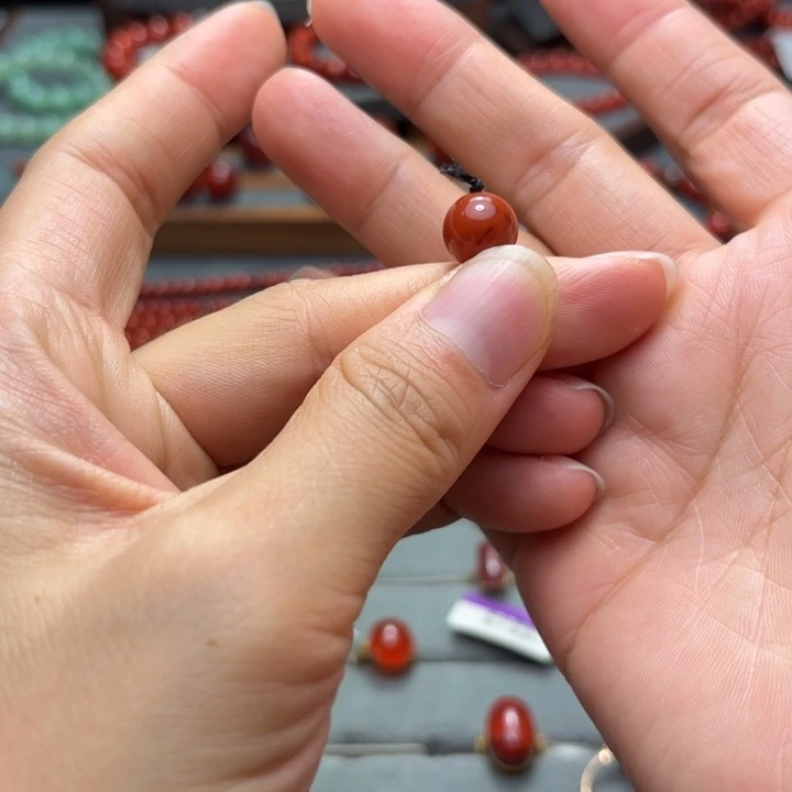 南红玛瑙手串9未镶嵌