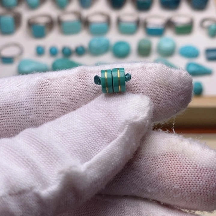 绿松石挂件未镶嵌