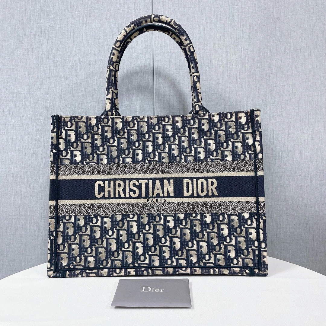 99新 DIOR/迪奥 迪奥/Dior 老花托特包 21年
