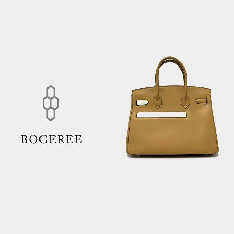 【BOGEREE】漫漫 · 手工高定30CM牛皮轻奢手提包     F4033 单口袋