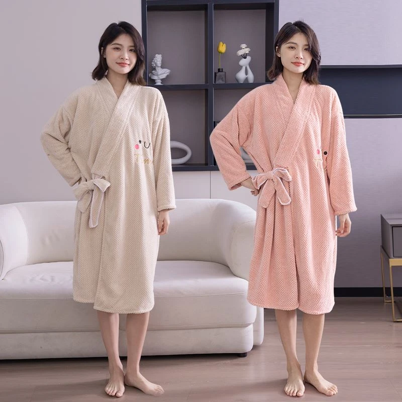 【如之纺】浴巾可穿可裹柔软吸水浴裙浴袍女款成人学生洗澡带袖