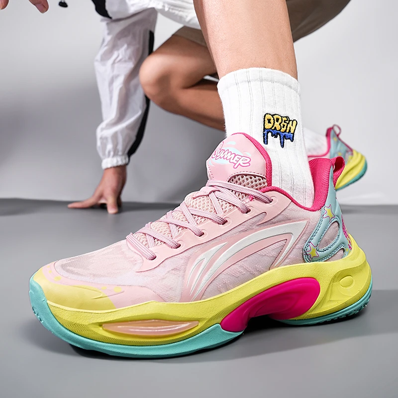 超轻2024男子低帮篮球鞋回弹防滑抓地耐磨水泥地专业比赛运动鞋男