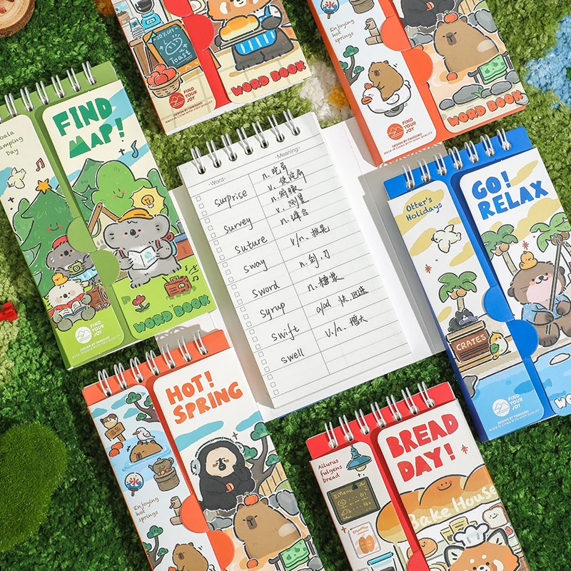 卡通小巧单词本迷你随身便携单词神器中小学生用英语记忆合集便捷