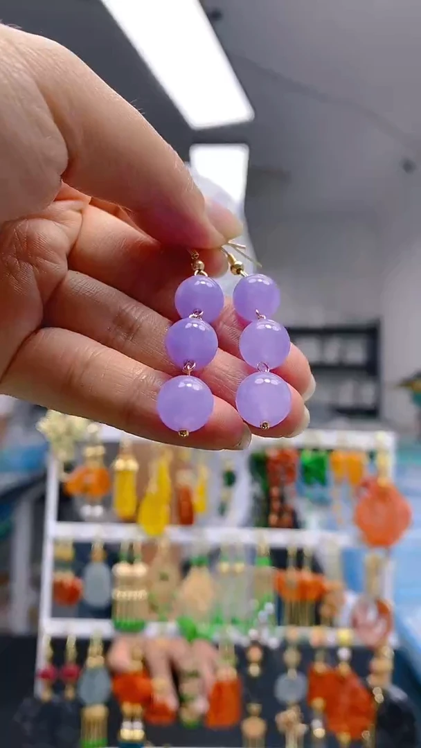 【闪购商品】玛瑙/玉髓耳饰合金59玛瑙饰品