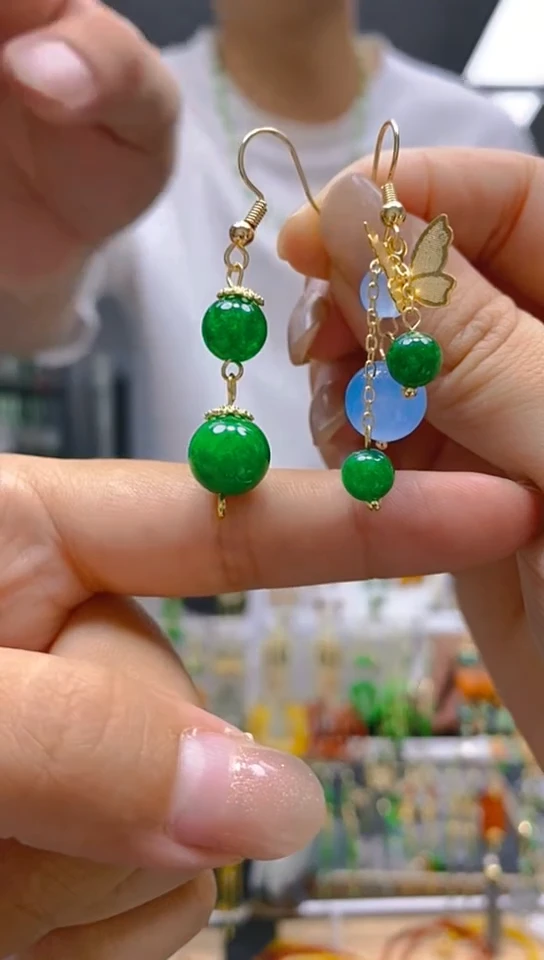 【闪购商品】玛瑙/玉髓耳饰合金145玛瑙饰品